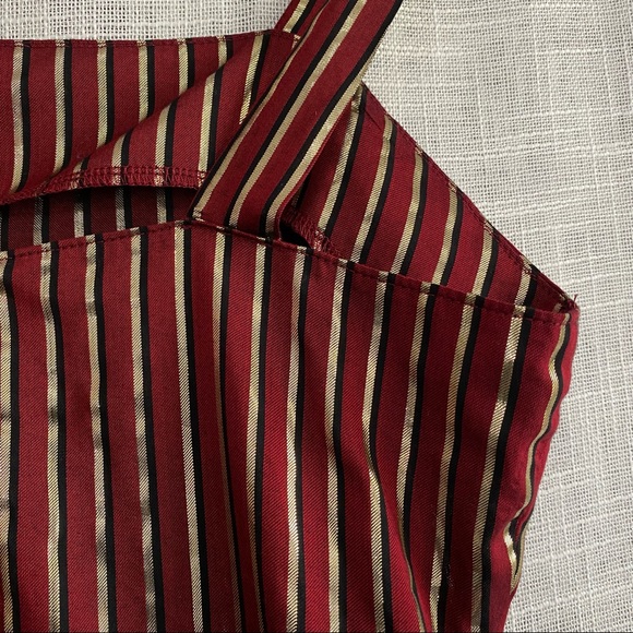 Show Me Your Mumu Striped Yvonne Metallic Jumpsuit - Picture 12 of 12